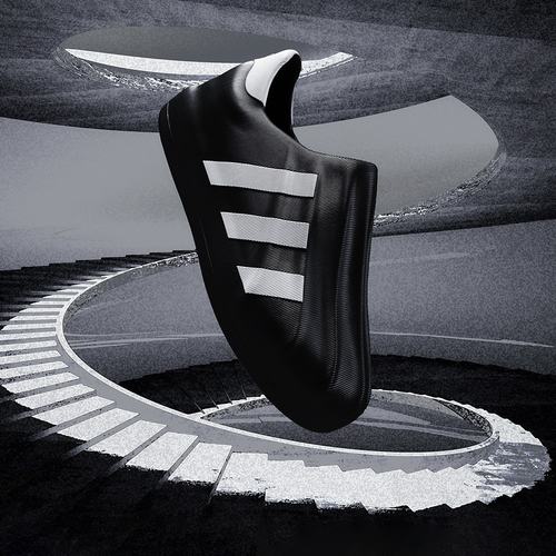 Adidas阿迪达斯男女经典未来感贝壳头板鞋运动鞋HQ8752