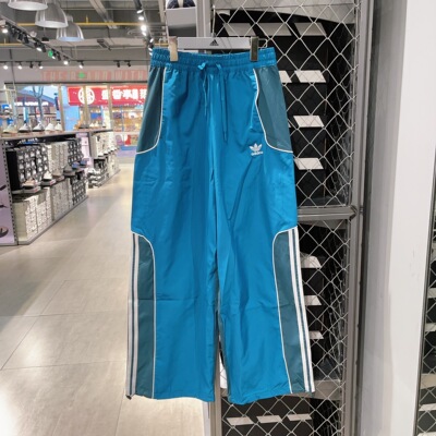 Adidas阿迪达斯三叶草男3S PANT 梭织宽松运动裤JE3480