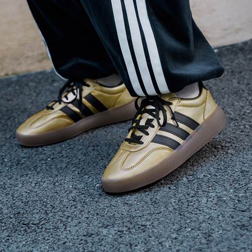 Adidas阿迪达斯正品「果冻T头鞋」女子运动休闲板鞋德训鞋JR1218