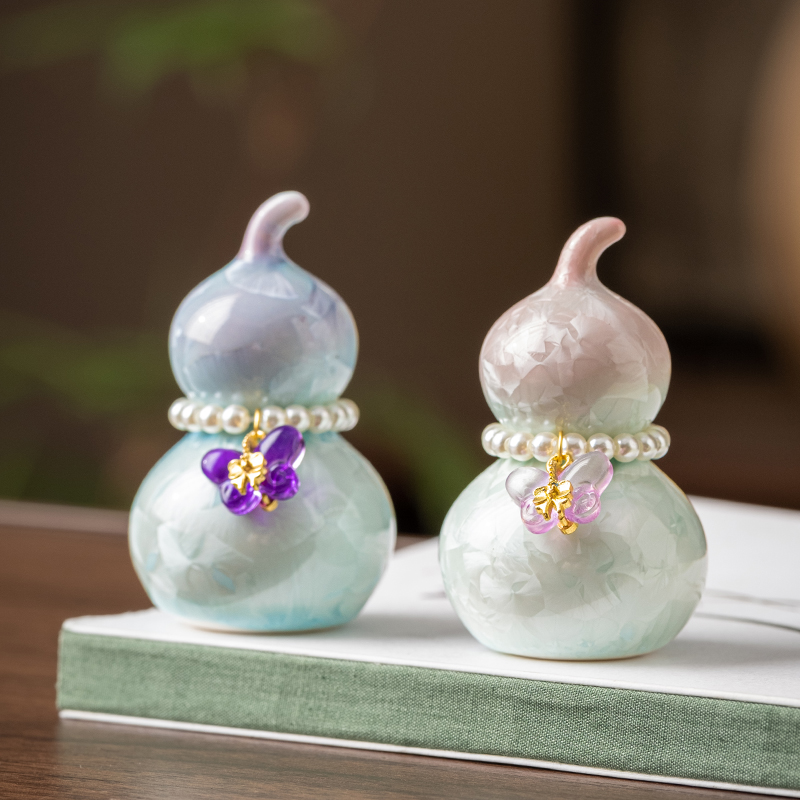 新中式葫芦摆件家居饰品客厅玄关电视柜酒柜装饰品乔迁新居礼品