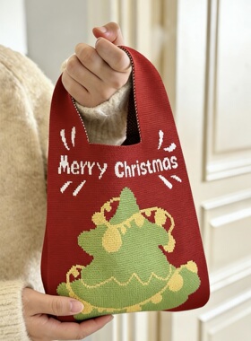 圣诞节送礼糖果袋礼品袋包礼品包袋手提包手拿包托特包礼物袋手拎