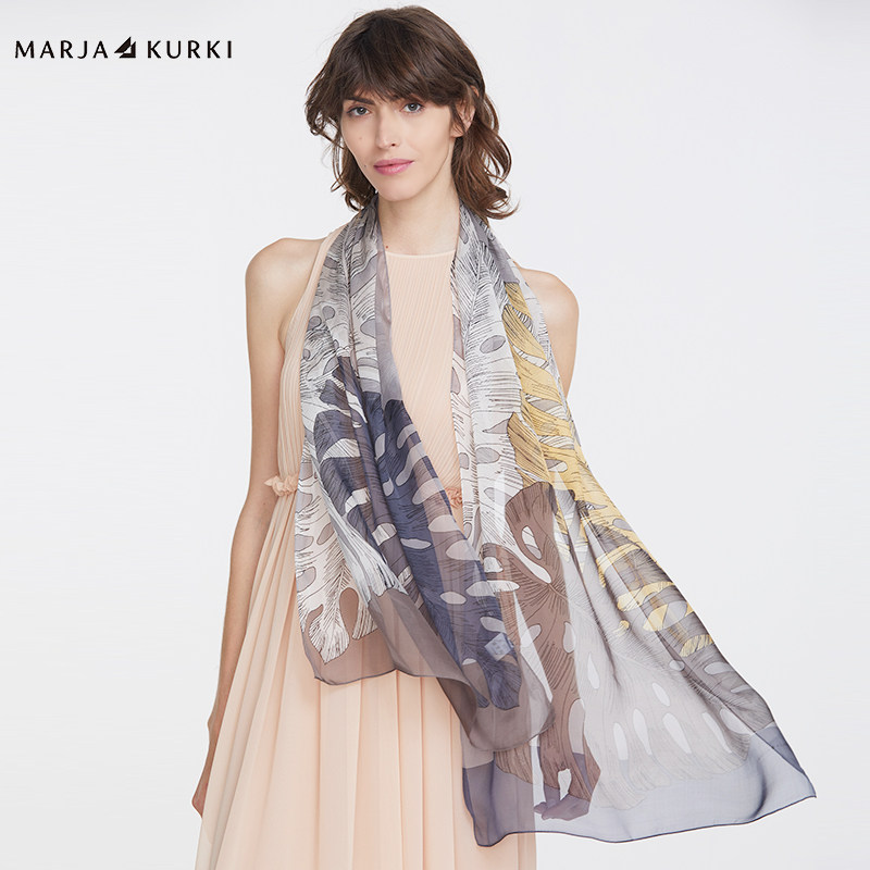 MARJAKURKI玛丽亚古琦真丝丝巾女高级感礼盒薄纱巾妈妈款围巾披肩,服饰配件/皮带/帽子/围巾,围巾/丝巾/披肩,淘宝优惠券,粉丝福利购,淘宝优惠卷
