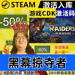 黑幕掠夺者 全球区激活码 Raiders Blackveil CDKEY Steam正版
