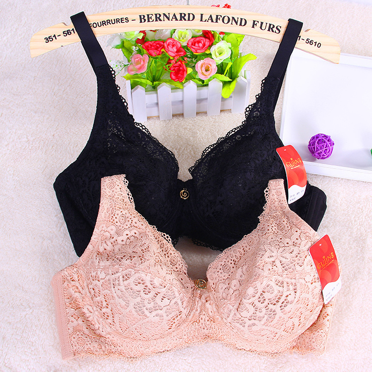 古今大码夏季侧收文胸超薄杯