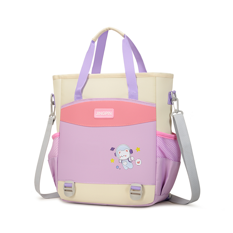 补课包手提袋小学生男补习袋手拎轻便双肩美术袋女印花防水单肩包