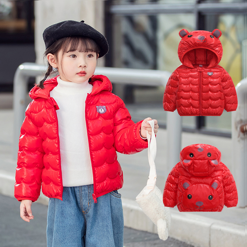 适中厚度棉袄润依坊时尚保暖儿童