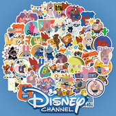 迪士尼正版 授权疯狂动物城联名贴纸笔记本手机电脑ipad水杯防水贴