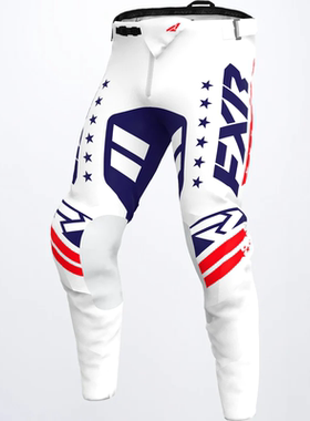 2025白色FXR骑行裤  骑行越野摩托车长裤比赛耐磨山地车防滑裤男