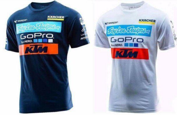 TLD KTM 速降服 自行车骑行服短袖上衣男 夏季越野摩托车车服定制