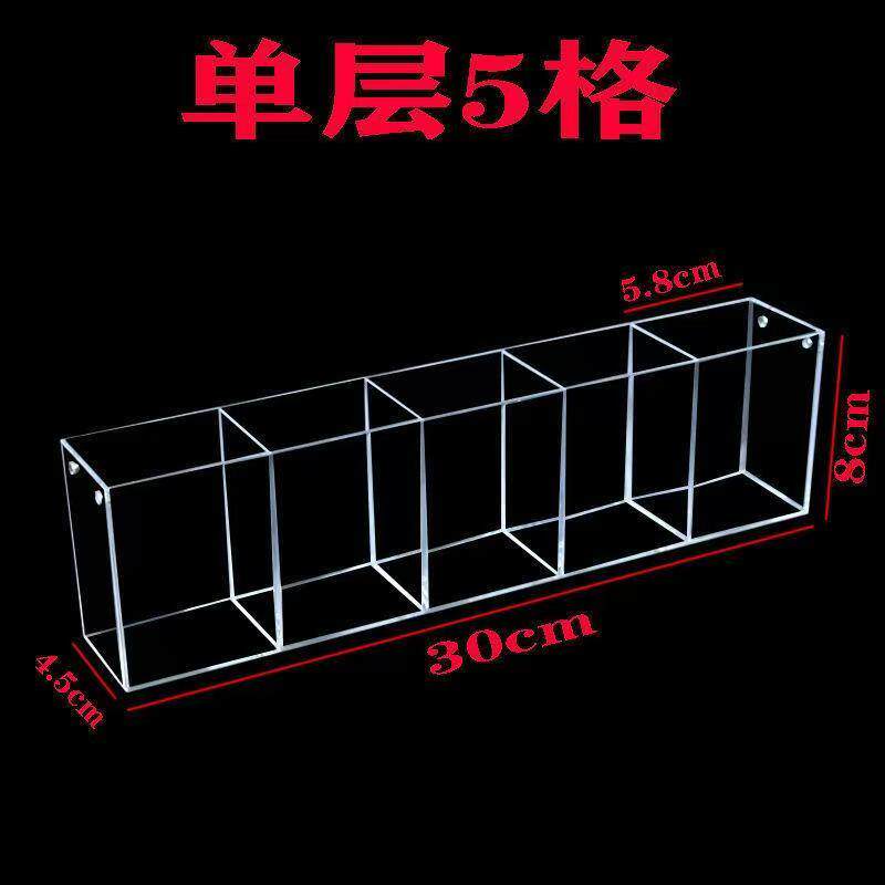 亚克力笔架文具店超市笔陈列架笔筒圆珠笔展示架多层阶梯笔收纳架