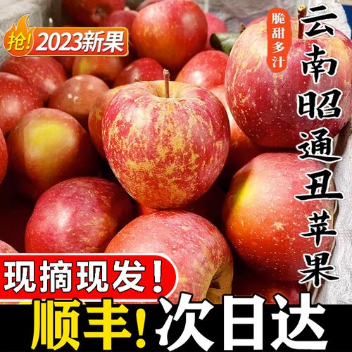 云南昭通丑苹果脆爽多汁