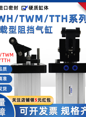 TTH/TDH阻挡气缸TDM/TWM/TWH50X30SKF/25/32/80X40SK/SLF