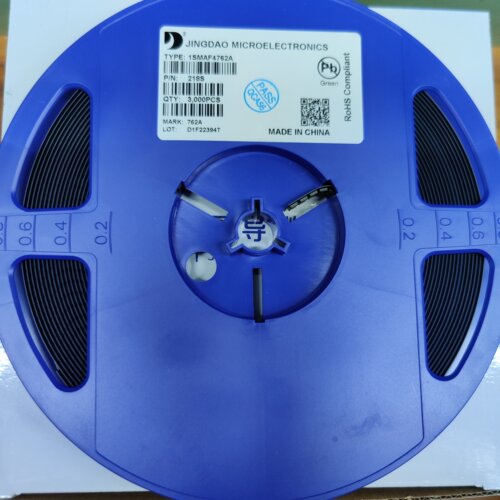 1SMAF4762A 丝印762A 1W 82V SMAF薄片 DO-214AC 贴片稳压二极管