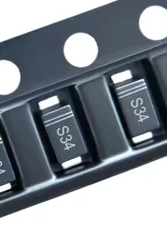 DS34W 丝印S34 SOD-123FL 1206贴片肖特基二极管 3A 40V 全新