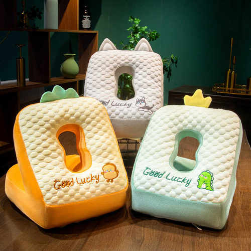 日本豆豆绒午睡枕趴睡枕学生午休神器教室办公室抱枕女生睡觉枕头