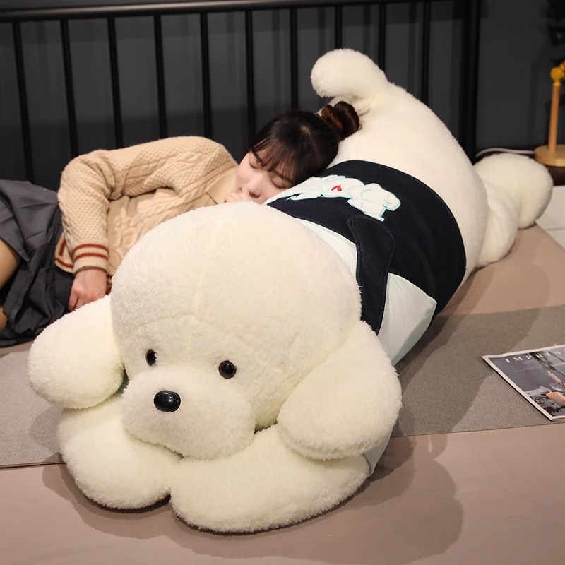 日本品质巨大号狗狗公仔玩偶布娃娃毛绒玩具抱枕女生夹腿睡觉礼物