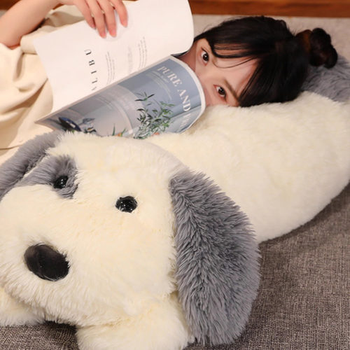 日本品质趴趴狗毛绒玩具小狗狗玩偶公仔女孩大号睡觉抱枕生日礼物