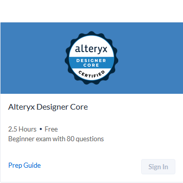 【2024年new】Alteryx designer core证书四大普华永道tax税务