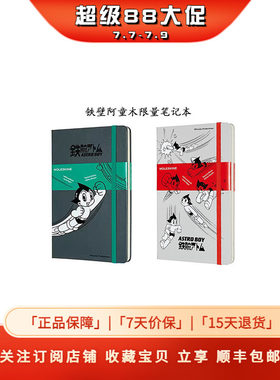 Moleskine铁臂阿童木限量笔记本