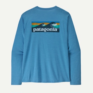【现货】patagonia巴塔C1长袖户外透气速干T恤圆领 男款 45457