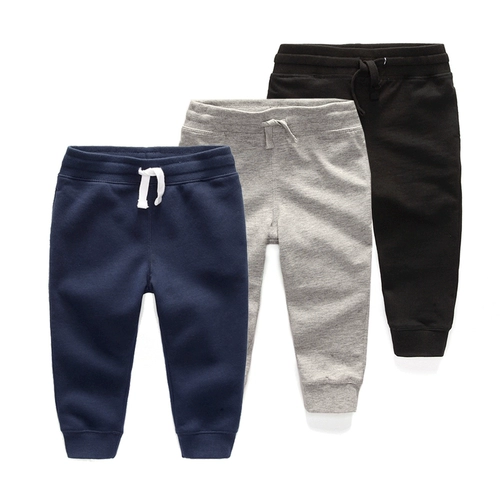 Летние детские осенние тонкие хлопковые штаны для мальчиков, европейский стиль, оверсайз