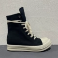 Black and White Canvas High Tops