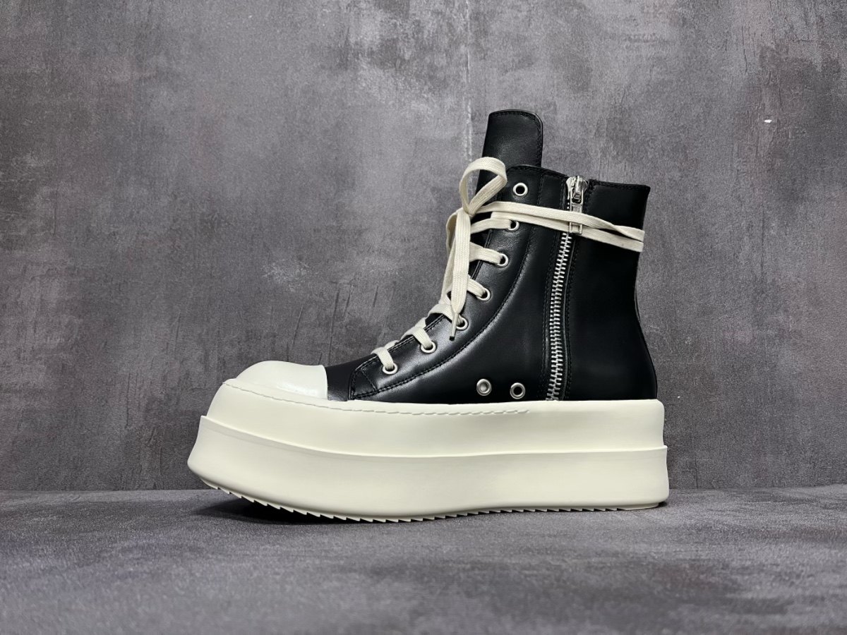 thumbnail for 2025 new RO shoes, classic street dance real cowhide high-top thick sole heightened, casual sports ultra-light trendy men's shoes