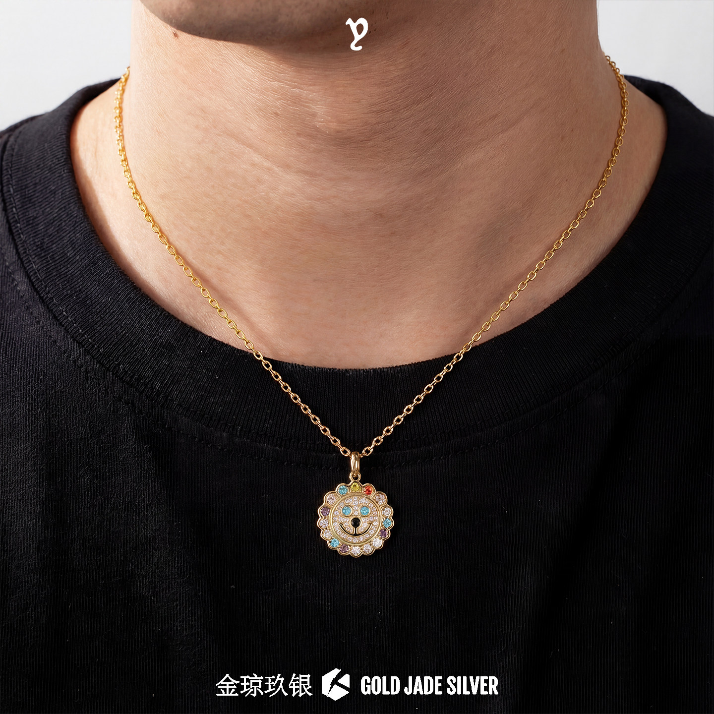 EYEFUNNY狮子笑脸吊坠可爱潮流