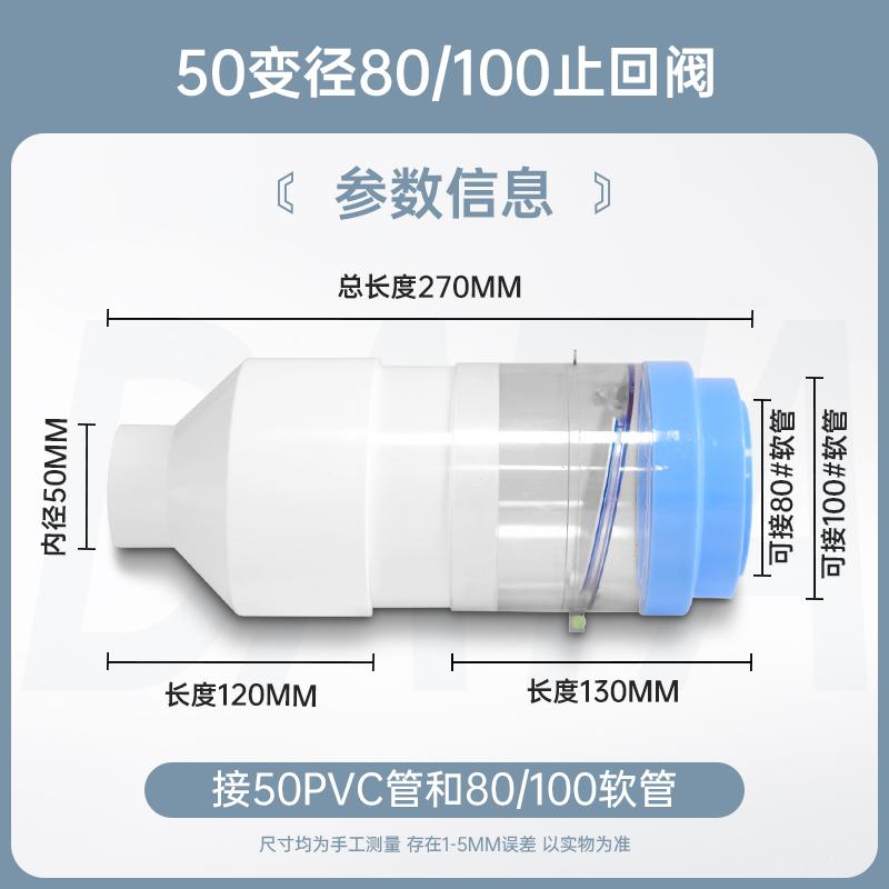 110PVC75配件卫生间换气扇排风管
