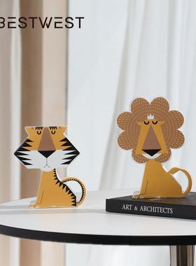 创意陶瓷桌面摆件客厅家居饰品