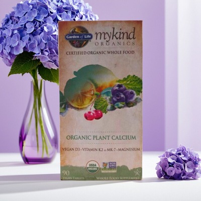 现货美国生命花园海藻钙90粒