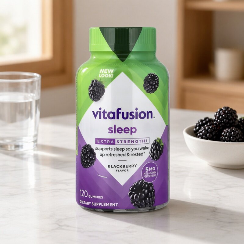 美国vitafusion褪黑素120粒5mg