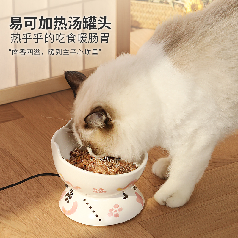 猫咪恒温饮水机宠物加热冬天喝水神器狗狗喝水器自动猫用温水猫碗
