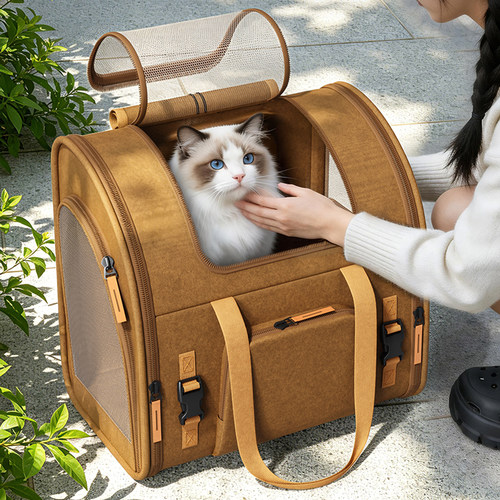 猫包外出便携双肩包轻便可扩展包