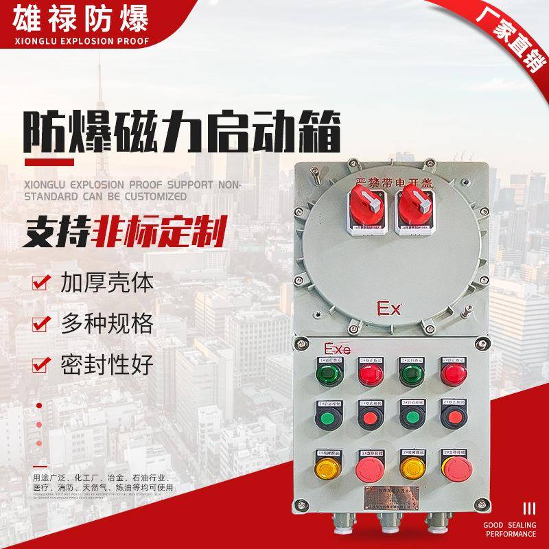 防爆配电箱防爆电控箱防爆控制箱铝合金防爆电磁启动器起动器