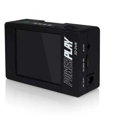 升级版Powerplay FPV显示器带SD卡槽 DV AV DVR录播盒子