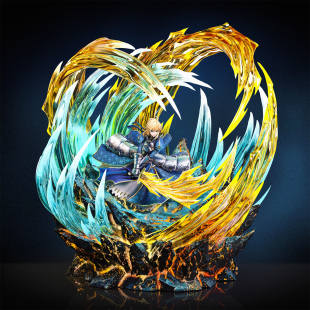 蚊子模玩 代购定金 亚瑟王呆毛王saber YY Imagination手办女雕像