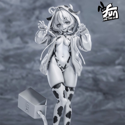 【先行包邮】蚊子模玩 代购定金 奶牛提娜 玩兔studio 手办女雕像