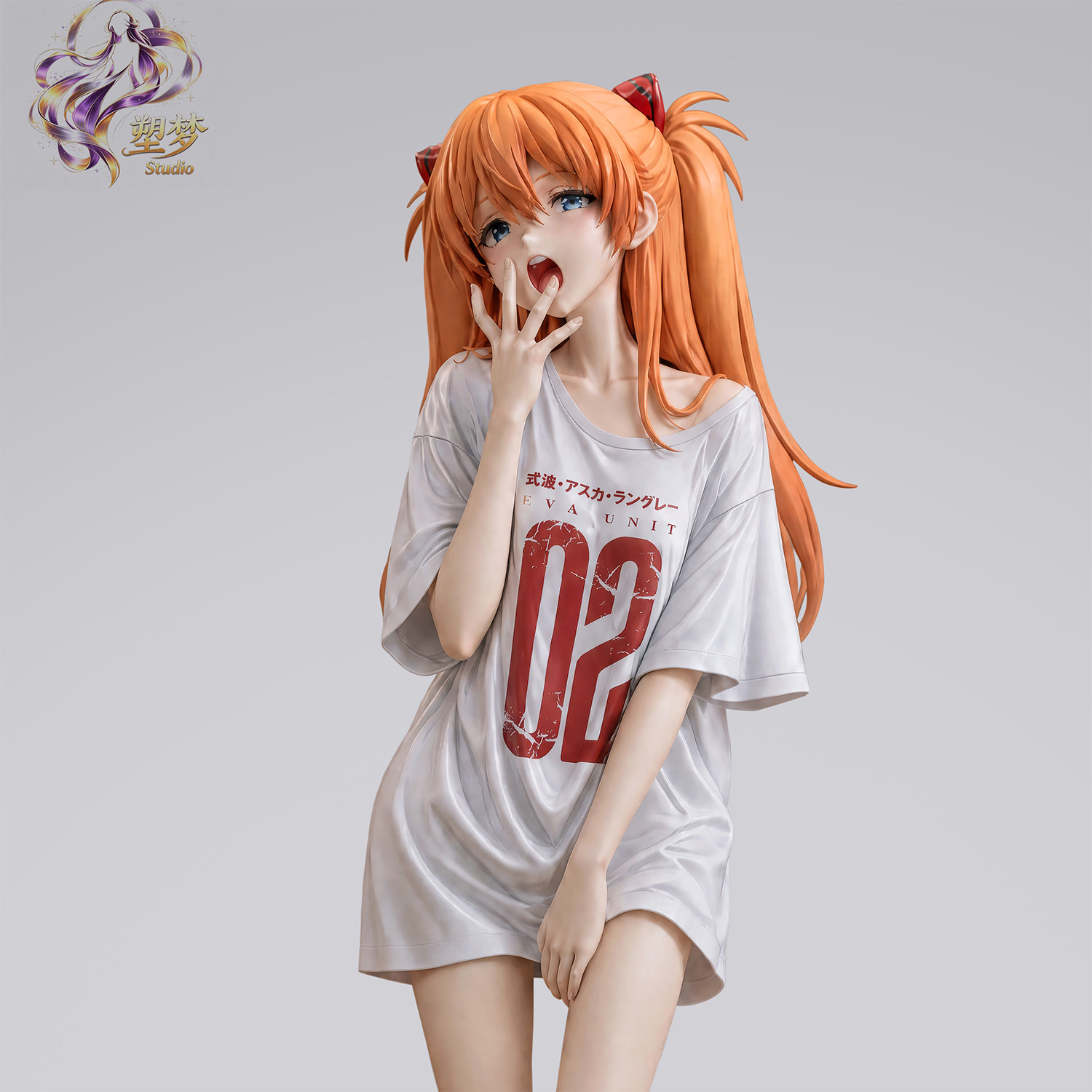 【蚊子模玩】代购定金 睡衣明日香 塑梦工作室 手办女雕像