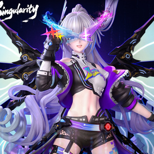 【蚊子模玩】定金 银狼  狼尊 LV999 Singularity 手办女雕像代购