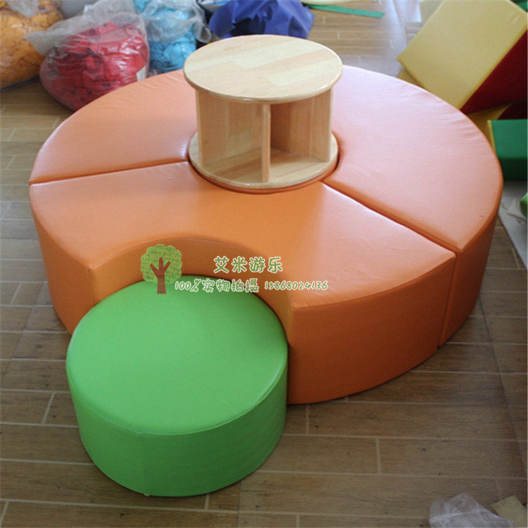 组合图书馆沙发凳书架柜子