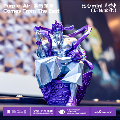 ARTONACO-肌肉财神比心文财神MINI桌面家居摆件车载摆件祝福送礼