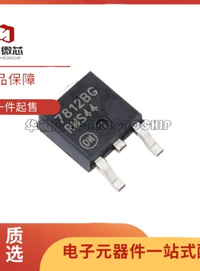 全新正品MC7812BDTG 丝印7812BG TO-252-2(DPAK) 线性稳压器(LDO)