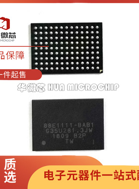 88E1111-B2-BAB1I000 丝印88E1111-BAB1 封装BGA117 以太网芯片