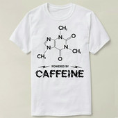 Caffeine Shirt 化学 T恤 Powered Tee Chemistry 男女