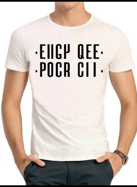 hidden f ck off T-shirt 隐藏字母 T恤 折叠 EIIGP QEE POCR CII