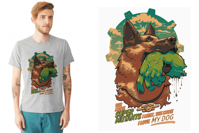 Fallout 4 vault boy辐射4T-Shirt男女T恤班服定制TEE圆领 6