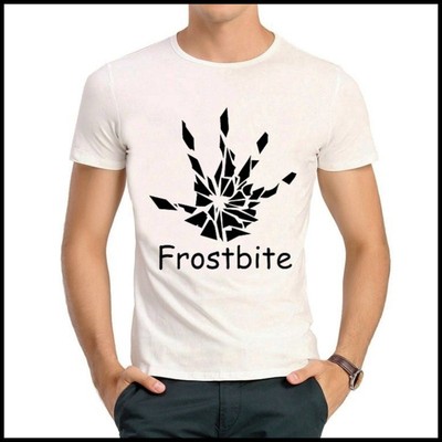 Frostbite T-shirt 寒霜引擎 T恤 白色短袖  寒霜引擎 T恤衫 男女