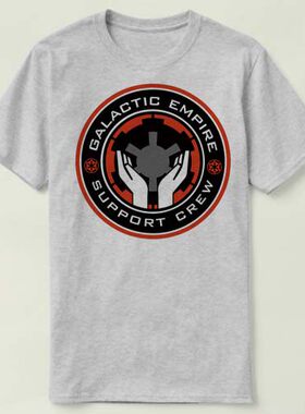 Galactic Empire Support Crew star wars   Tee T-Shirt T恤