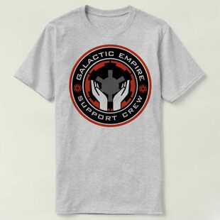 Galactic Empire Support Crew star wars   Tee T-Shirt T恤